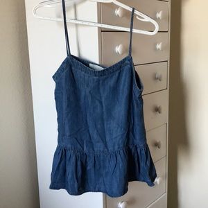 Denim tank